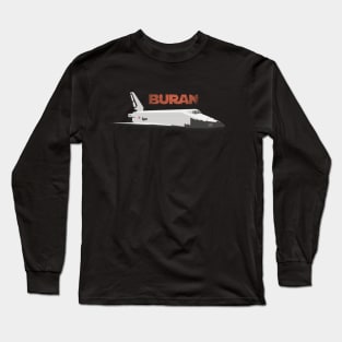 Buran Spacecraft Long Sleeve T-Shirt